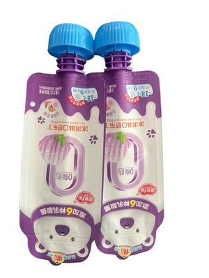 食品包装用 10g から 1kg までのカスタムプリント スタンドアップ スプート バッグ