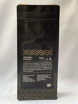 バルブが付いている注文のロゴのクラフト コーヒーの包装袋120ミクロン