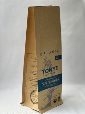 弁が付いている高い障壁12オンスのコーヒー バッグOEMのクラフト コーヒー バッグ