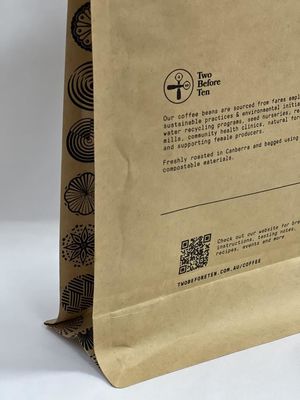 リサイクル可能なBRC平底スタンドアップパウチ印刷された空の食品グレード