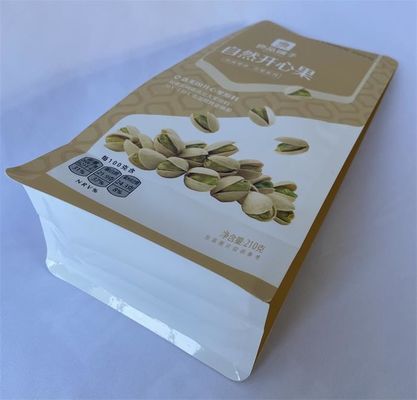 カスタム印刷された平底袋マイラー紙はナッツのために立ち上がります