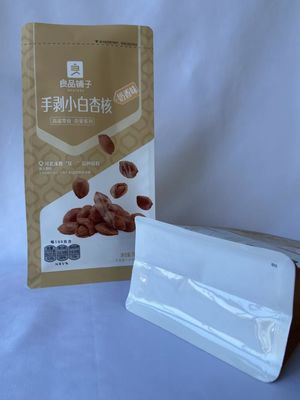 クワッドボトム食品包装袋使い捨てスタンドアップビニール袋