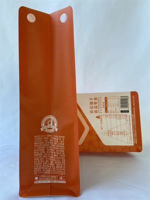 生分解性平底スタンドアップパウチ 窓付きガセット