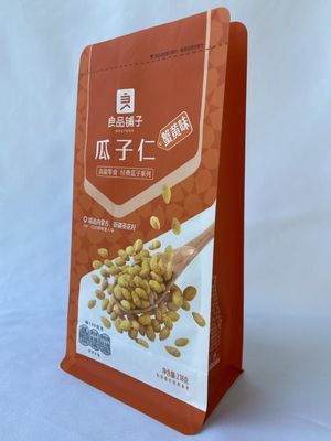 生分解性平底スタンドアップパウチ 窓付きガセット
