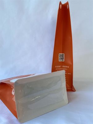 生分解性平底スタンドアップパウチ 窓付きガセット