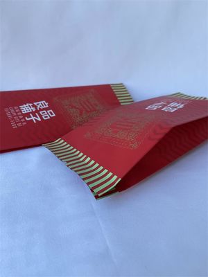 環境に優しいサイドガセットポーチBOPP材料再密封可能な食品バッグ