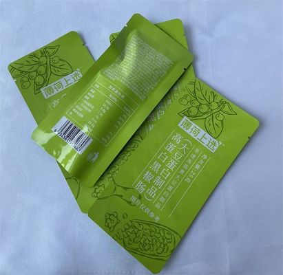 ヒート シール食品真空袋 OEM 容量 25g 3 側立ち上がり