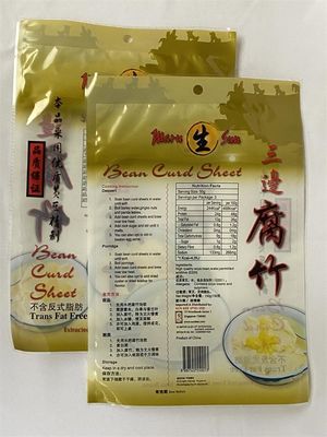 3 側面は乾燥した豆腐シートのために再生利用できるマイラー食品袋を立てます