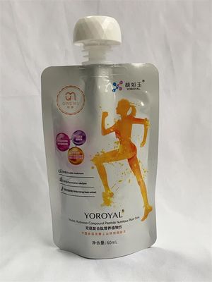 液体飲料の赤ちゃんの帽子のための注文の印刷障壁の注ぎ口の包装袋