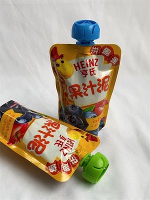 RCPP 材料レトルト口強力なシールが付いている注文の飲み物の袋