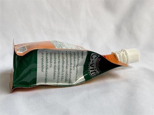 フルーツ ドリンク 150ml のための平底の注ぎ口包装袋の高い障壁