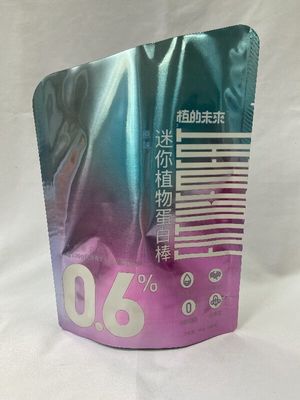 防水形パウチヒートシール食品スナック用スタンドアップパウチ