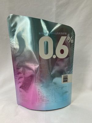防水形パウチヒートシール食品スナック用スタンドアップパウチ