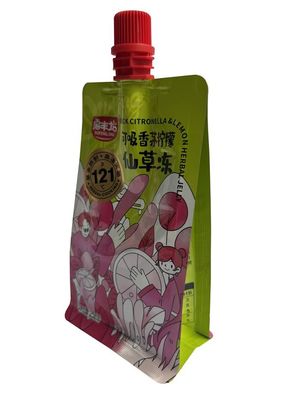 258gはレトルト平底の口の袋の殺菌ジュースの包装の袋を印刷した