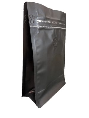 5-10 日 製造期間 カフェの包装用 Ziplock のマット フラット ボトム ポーチ