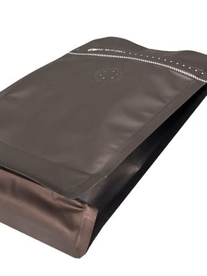5-10 日 製造期間 カフェの包装用 Ziplock のマット フラット ボトム ポーチ