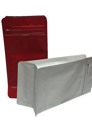 100-1kg 容量 熱密封 フラットボトム コーヒーバッグ 完全マット