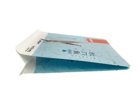 紙プラスチック平底袋袋90g乾燥した魚のためのドライラミネート