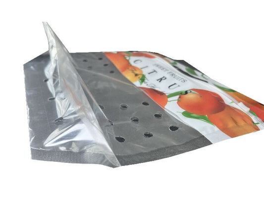 パーソナライズされた食品包装 パンチホールを持つ果物のためのスタンドアップジッパーバッグ