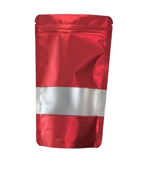 カスタマイズされたmmetalicバリア 窓付きスタンドアップコーヒーパッケージ袋