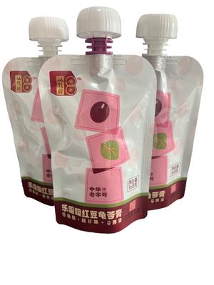 カスタムプリント 漏れ防止 スタンドアップ スプウート ポケット 食品のリトル 121C-135C