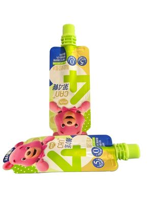 カスタム 簡単に皮を剥がし,赤ちゃんキャップと再利用可能なスプート 食品袋