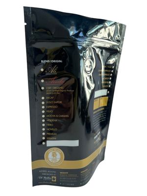 カスタマイズ 印刷 コーヒー 包装 袋 スタンドアップ ザイパー と バルブ