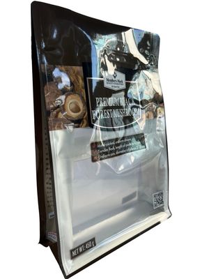 グラバー印刷 平底ポケット オーダーメイド オーダーメイド ロゴ パッケージ スクウェア ブロック クアル シール