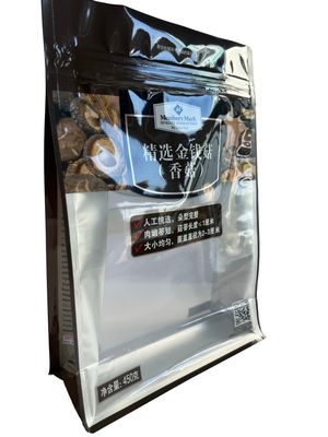 グラバー印刷 平底ポケット オーダーメイド オーダーメイド ロゴ パッケージ スクウェア ブロック クアル シール