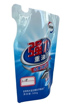 カスタム 形状 形状 袋 CMYK 液体用 印刷 輝く 表面