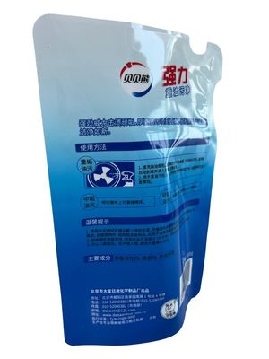 カスタム 形状 形状 袋 CMYK 液体用 印刷 輝く 表面