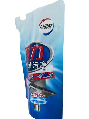 カスタム 形状 形状 袋 CMYK 液体用 印刷 輝く 表面