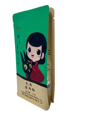 耐久性のある包装のためにCMYK色でカスタマイズされたマット紙袋