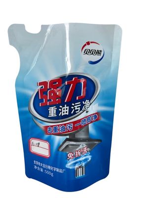 カスタム 形状 形状 袋 CMYK 液体用 印刷 輝く 表面